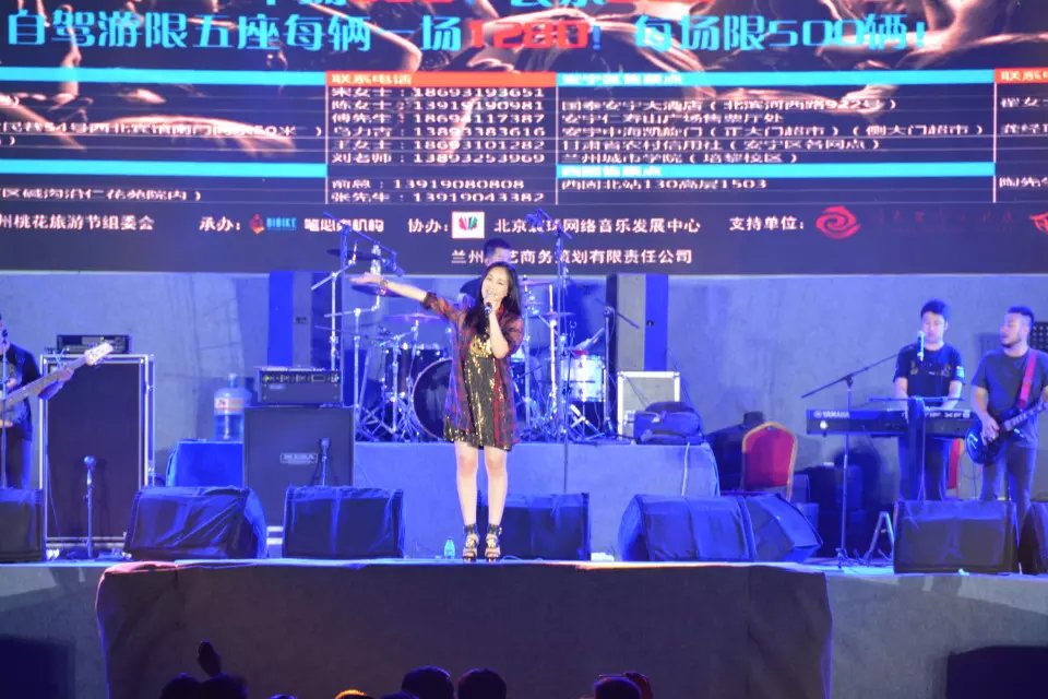 龙梅子献唱音乐节